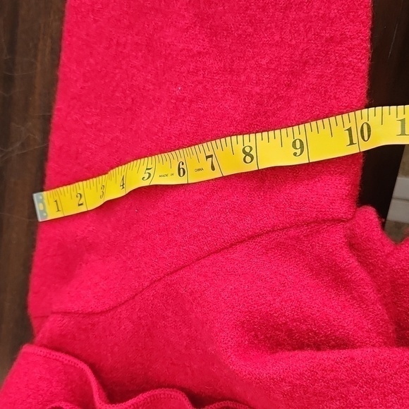 100% Wool Crochet Flowers Cardigan Jacket Sweater Winter Elegant 1X - Picture 15 of 16